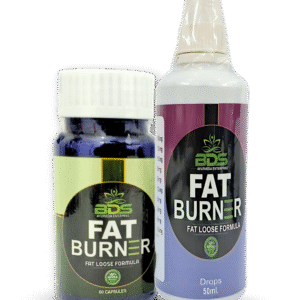 BDS Fat Burner Capsules + Free Fat Burner Drops (Fat Loose Formula)