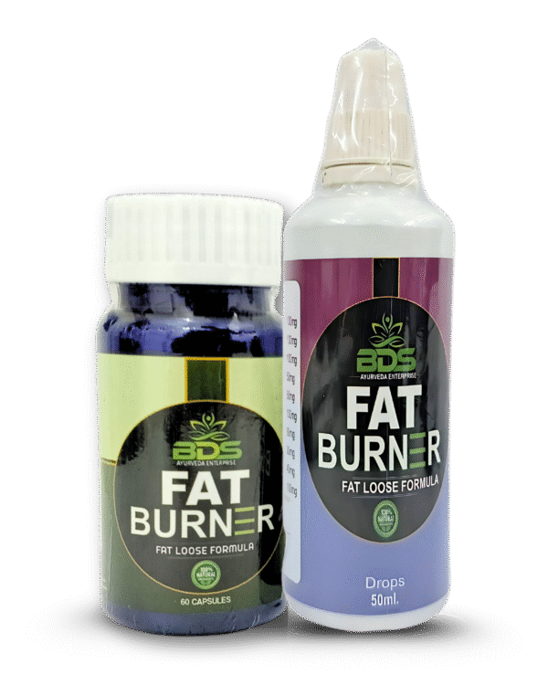 BDS Fat Burner Capsules + Free Fat Burner Drops (Fat Loose Formula)